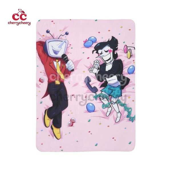 Tenna Spamton Deltarune Blanket