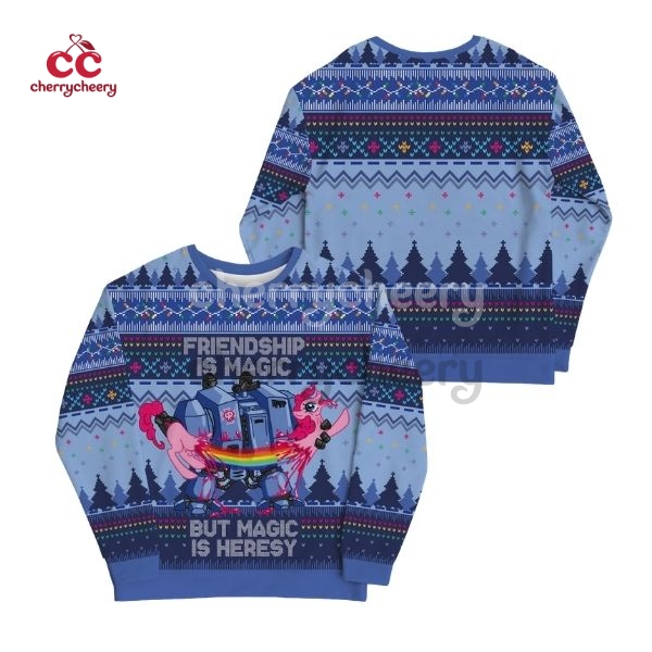 Friendship is Magic Warhammer Ugly Sweater